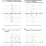 Polygons In The Coordinate Plane Worksheets Math Monks