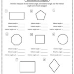 Polygons Worksheets Math Monks