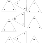 Printable Multiplication Triangles PrintableMultiplication