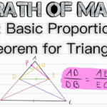 Proof Basic Proportionality Theorem For Triangles Geometry YouTube