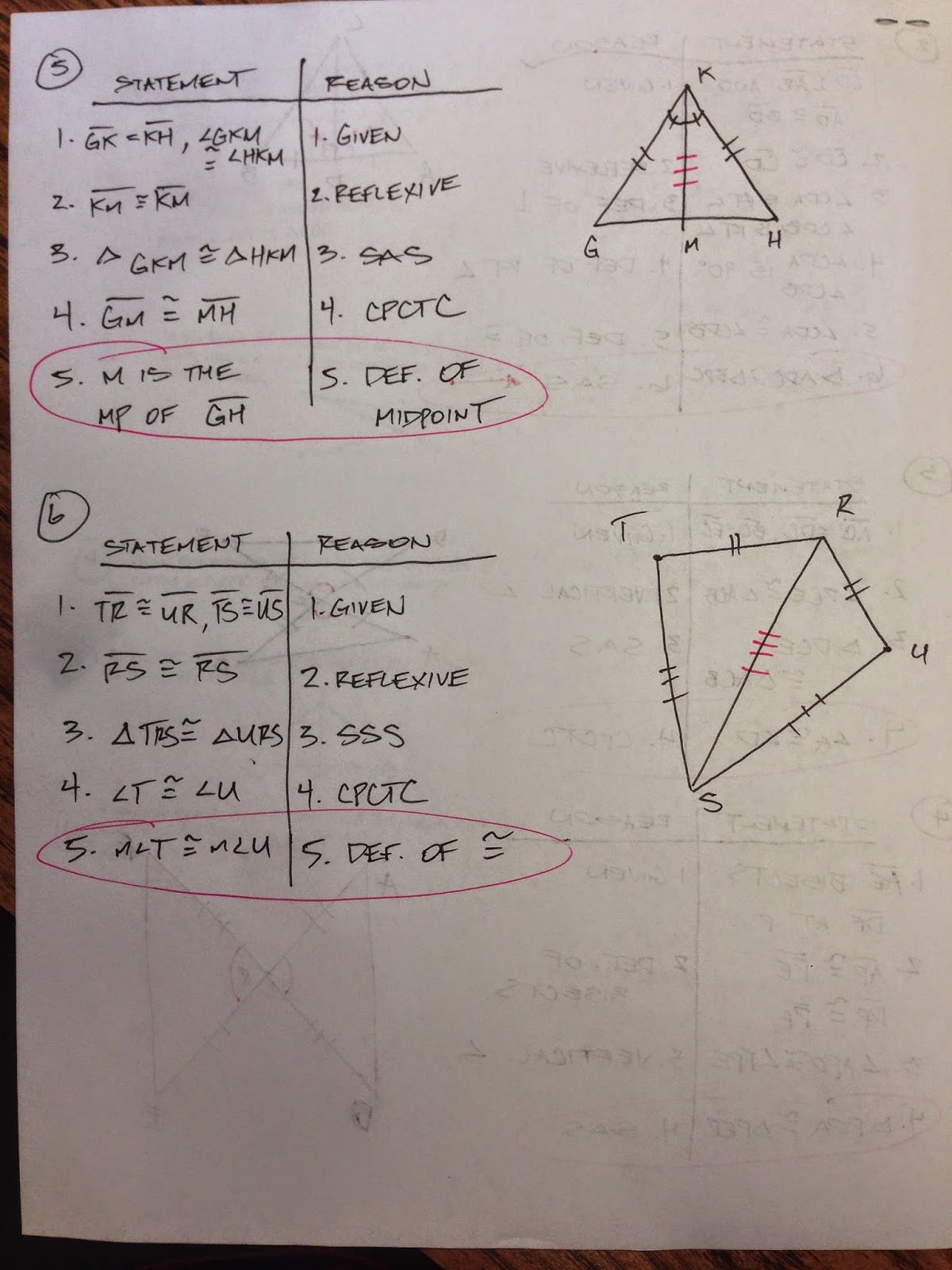 Proofs Involving Congruent Triangles Worksheet Answers Congruent 