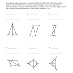 Proving Triangle Congruence Worksheet Answers Free Download Qstion co