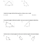 Quiz 8 1 Pythagorean Theorem And Special Right Triangles Answer Key