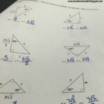 Right Triangle Practice Worksheet Answers Free Download Qstion co