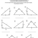 Right Triangle Worksheets Math Monks