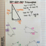 Right Triangles Interactive Notebook Pages Mrs E Teaches Math