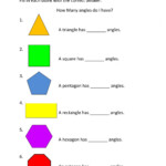 Shapes And Angles Interactive Worksheet