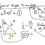 ShowMe Multi step Special Right Triangles