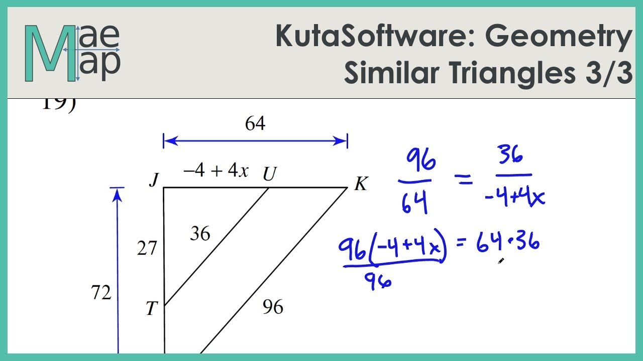 Similar Triangles Worksheet Answer Key Kuta Software SHOTWERK
