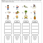 Sorting Objects Worksheet Have Fun Teaching