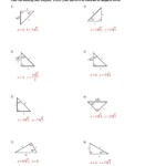 Special Right Triangles Worksheet Answers Key Schematic And Wiring