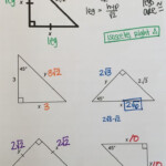 Special Right Triangles Worksheet Easy WERT SHEET