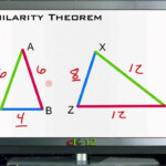 SSS Similarity Theorem Lesson Basic Geometry Concepts YouTube