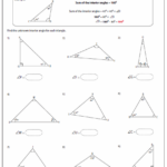 Sum Of Interior Angles A Triangle Worksheet Pdf Brokeasshome