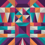 Super Cool Geometric Shapes Design Geometric Shapes Composition Design