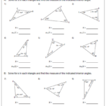 Triangle Angle Sum Worksheet Answer Key Studying Worksheets