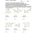 Triangle Congruence Worksheet 1 Answer Key Worksheet