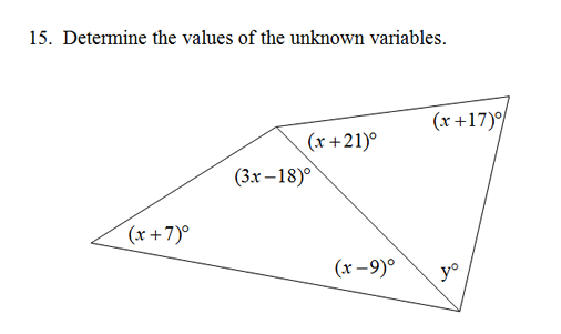 Triangle Interior Angles Worksheet pdf And Answer Key Scaffolded 