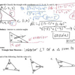 Triangle Sum And Exterior Angle Theorem Worksheet Grammar Db excel