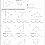 Triangles Worksheets