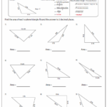 Triangles Worksheets