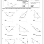 Triangles Worksheets