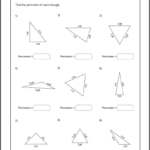 Triangles Worksheets