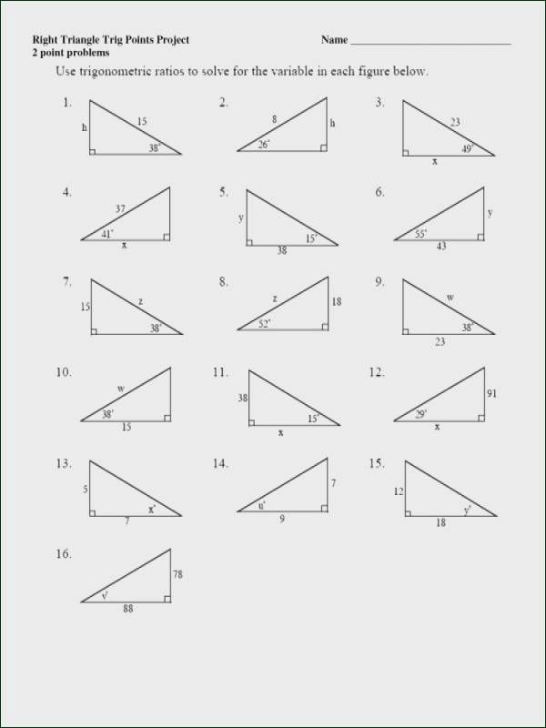 Trig Ratios Worksheet Print Nice Word Problem Worksheets 