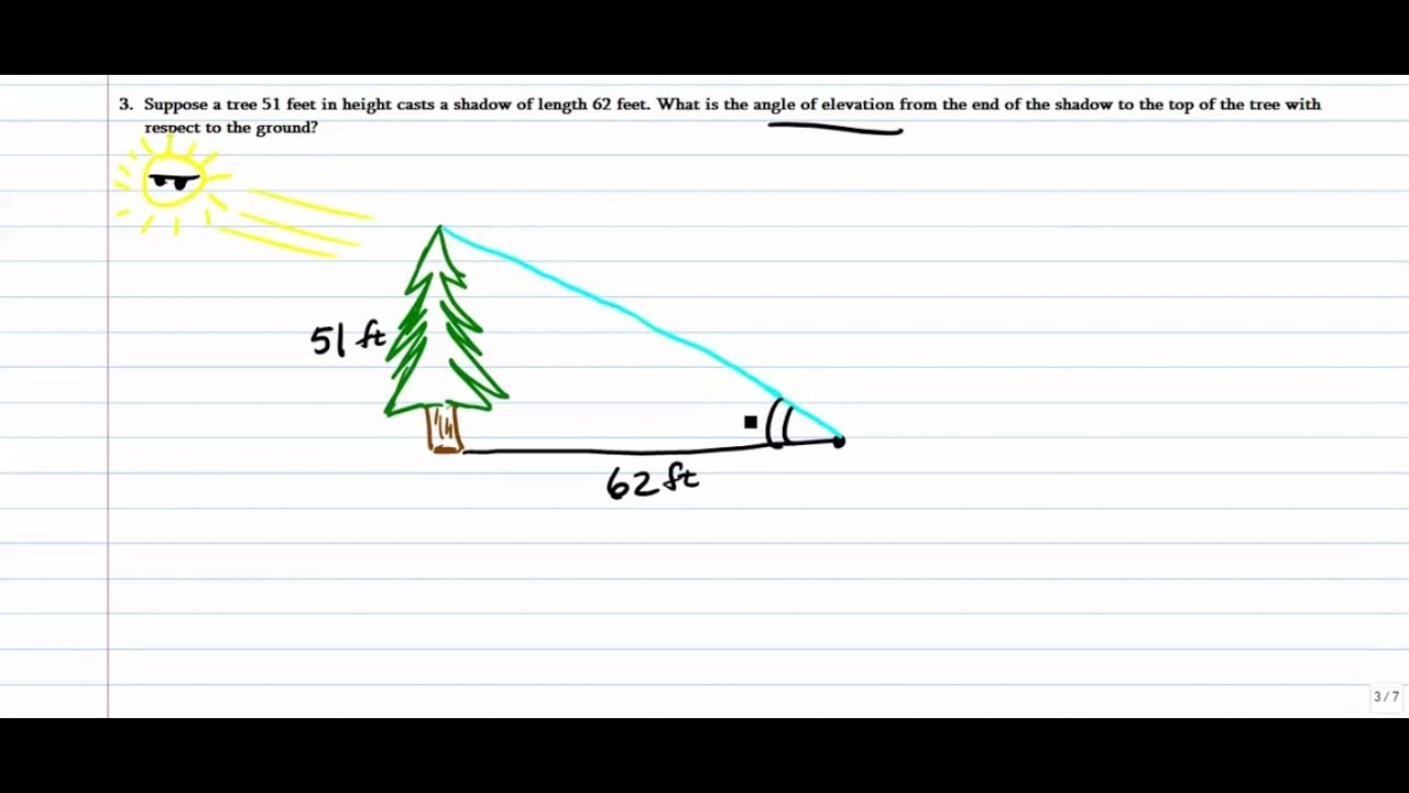 Trigonometry In Real Life Right Triangle Trig Only SOH CAH TOA YouTube