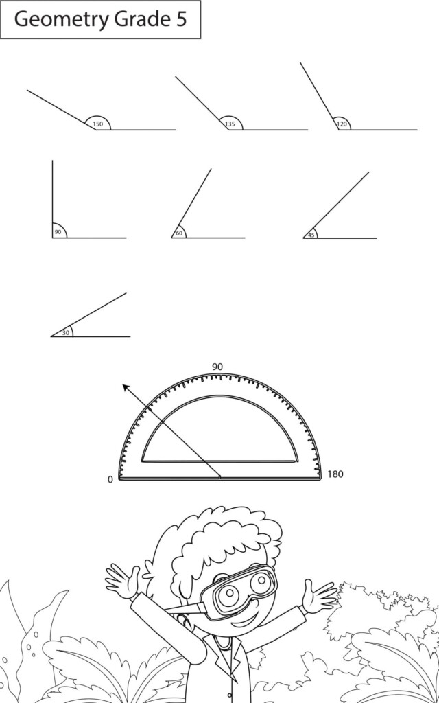 Types Of Angles Worksheets Grade 5 Maths Key2practice Workbooks