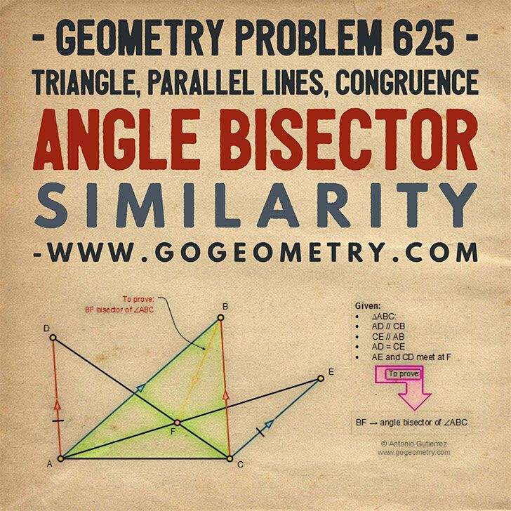 Typography Of Geometry Problem 625 Triangle Parallel Lines 