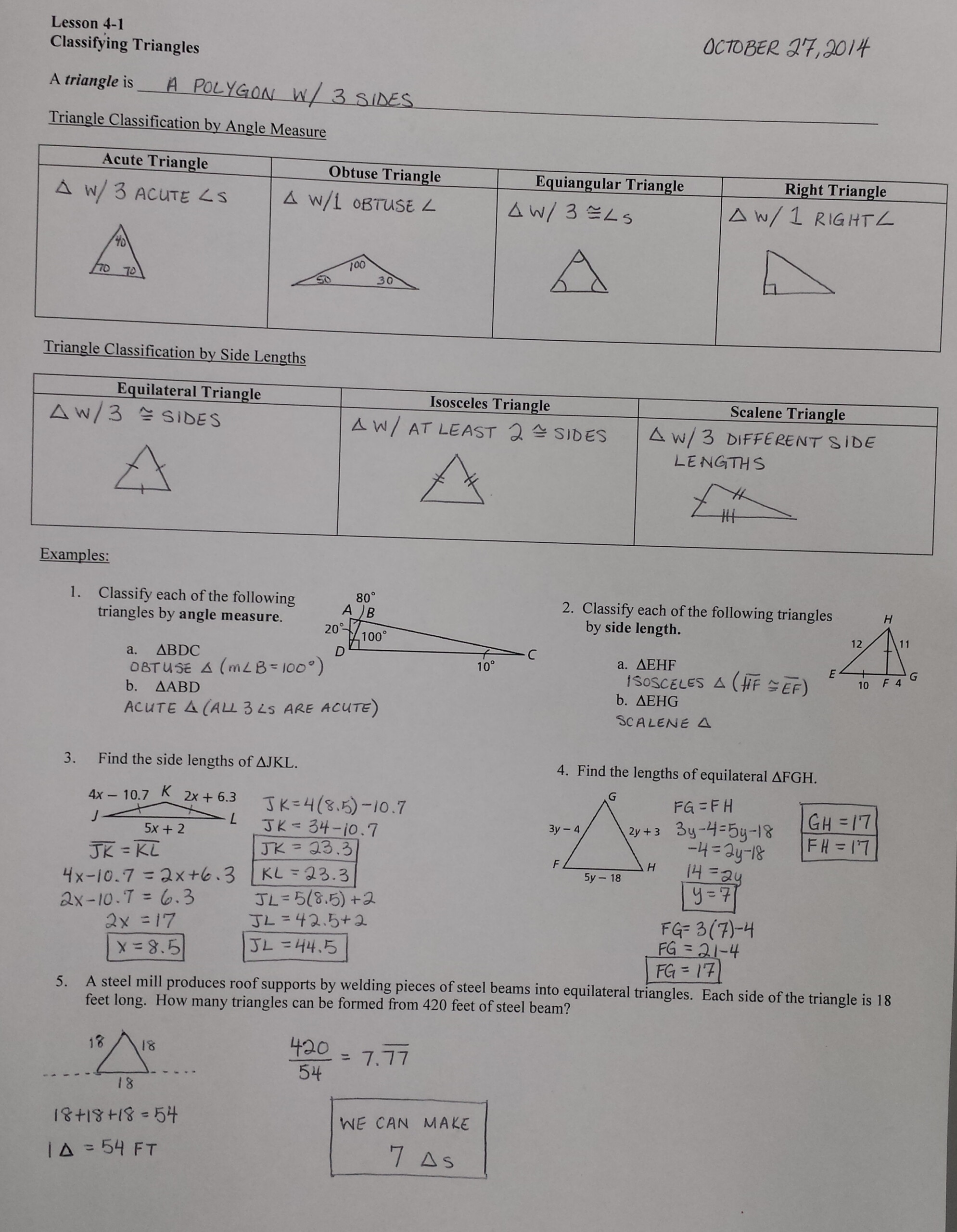 Unit 4 Congruent Triangles Homework 5 Answer Key Web 