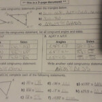 Unit 4 Congruent Triangles Homework 5 Answers Congruent Triangles