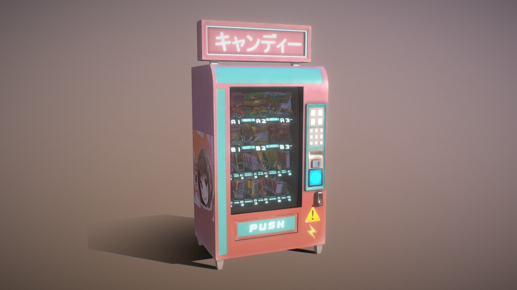 Vending Machine Download Free 3D Model By Jacques iJacques 