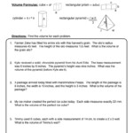 Volume Word Problems Worksheet Have Fun Teaching