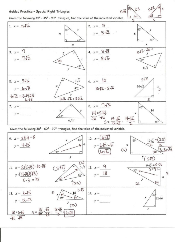 Labelling Sides Trigonometry In Right Angled Triangles SOHCAHTOA