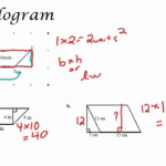 Area Of Triangles Parallelograms And Trapezoids Worksheet Preschool