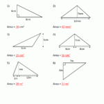 Area Of Triangles Worksheet