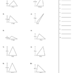 Area Perimeter Worksheets Finding Area Of Triangles Worksheet