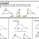 Geometric Mean Proportions Similar Triangles YouTube