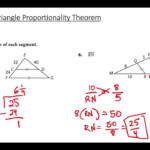 Geometry 12 1 Triangle Proportionality Theorem YouTube