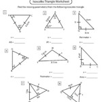 Isosceles And Equilateral Triangle Worksheet Answer Key Printable