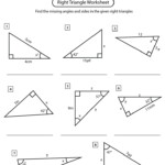 Right Triangle Trigonometry Worksheet Answers