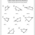 Right Triangle Trigonometry Worksheets Math Monks
