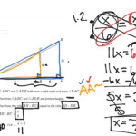 Solving Proportions In Similar Triangles Math ShowMe