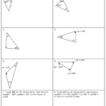 Triangle Angle Sum Worksheet