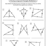 Triangle Congruence Worksheet 2