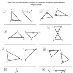 Worksheet On Similar Triangles